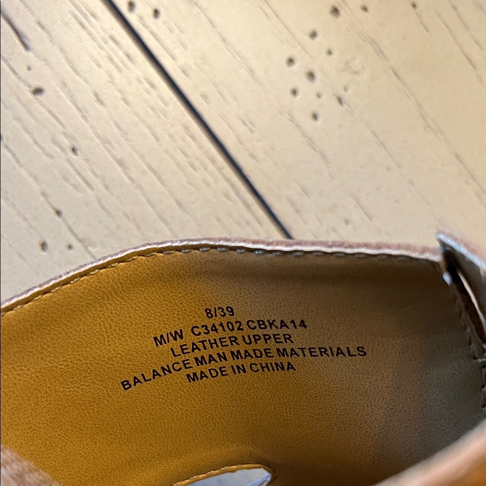 b.o.c. Tan Floral Wedge Sandals - Picture 10 of 11